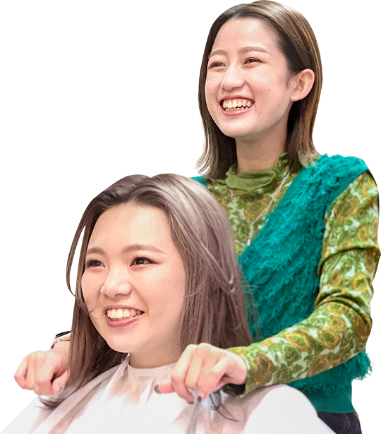 美容師を長く続けていきたい方へ シフォンに入社して頂ければ3年で必ず印象に残る美容師になれることを保証します!