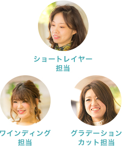 シフォンのカリキュラムにはジャンル毎に担当が付くので、技術習得の基準が明確で合格が早まります